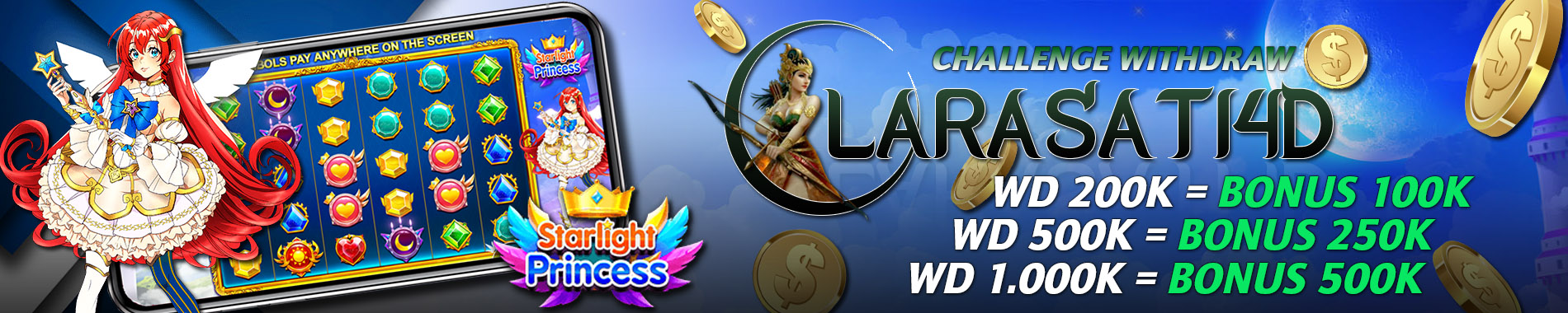 EVENT CHALLENGE WITHDRAW (KHUSUS SLOT)